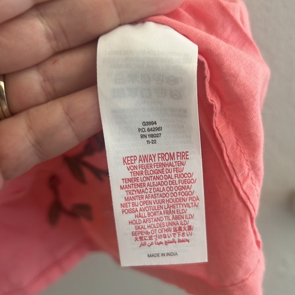 Mini Boden Floral appliqué skirt - Picture 4 of 6